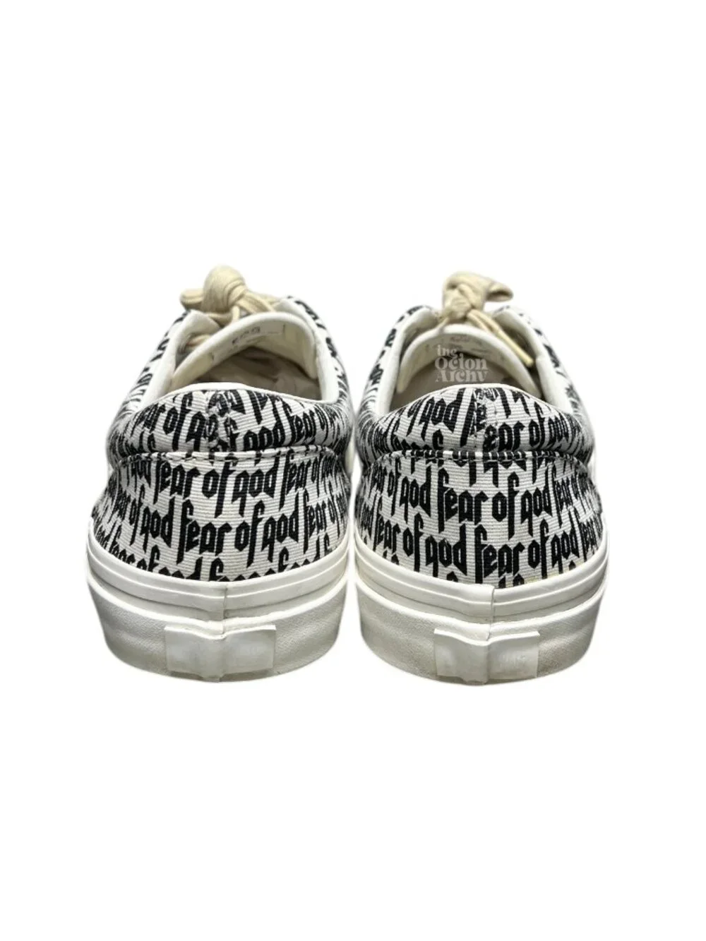 Size 11 Fear of God x Vans Era 95 Reissue 'Marshmallow' VN0A2XRYML6 Pre-Owned